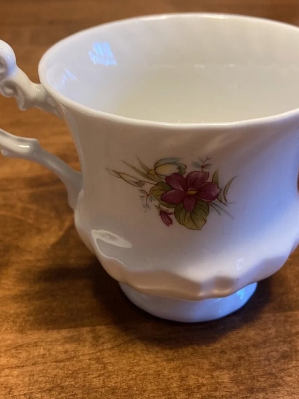 Vintage Royal Dover China Teacup & Saucer - Picture 4 of 6